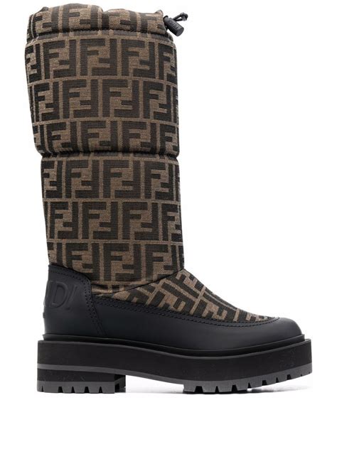 Fendi Monogram Boots 